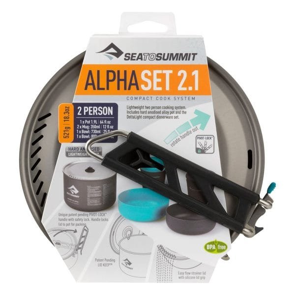 sea to summit alpha cookset 2.1 2