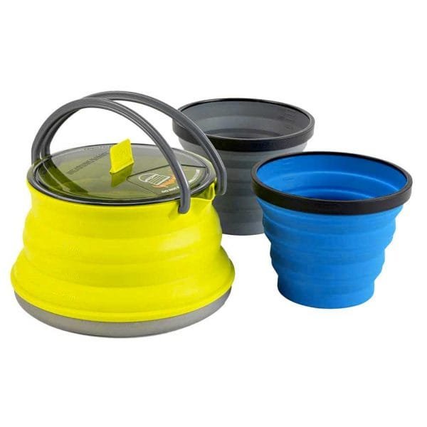 sea to summit xset 11 3pc xkettle 1.3l 2 xmugs
