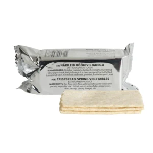 Pão crocante de Legumes da Primavera