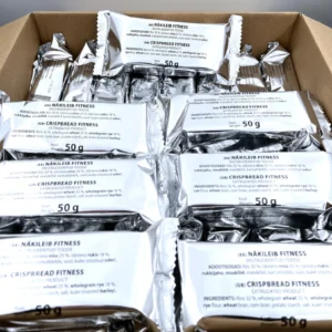 Pão crocante de legumes primavera 50g - 87 Unidades, Food Force