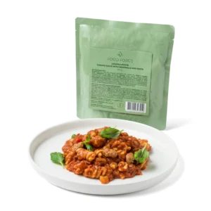 Molho de tomate com almôndegas e macarrão 300g molho de tomate com almôndegas e macarrão